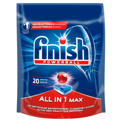 Finish Powerball All in 1 Max 20 Tabletten 320 g